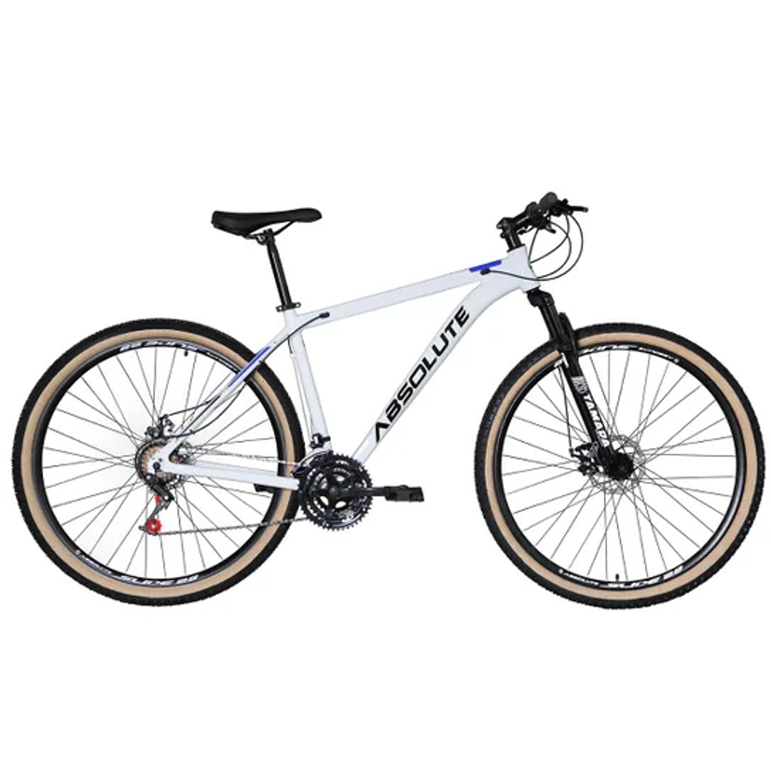 Bicicleta Aro 29 Absolute Nero 4 Alumínio 24v Cabos Internos Freios a Disco Suspensão  4