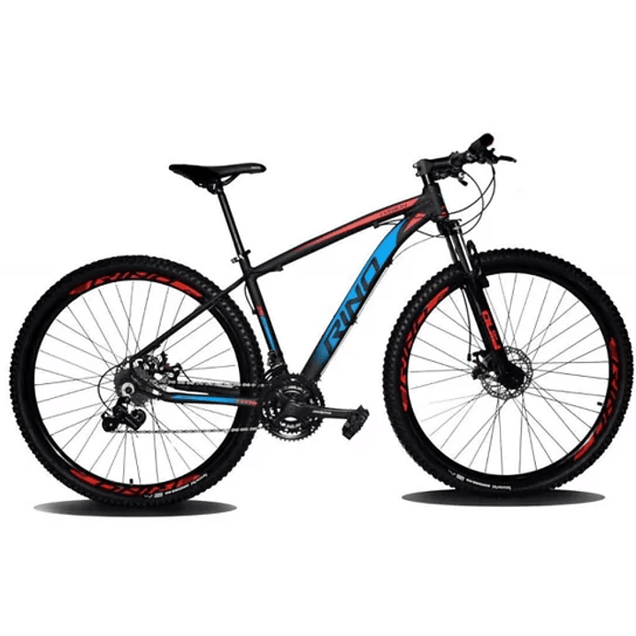 BICICLETA ARO 29 RINO EVEREST COLOR - 24V CAMBIOS SHIMANO - SUSPENSÃO COM TRAVA 1