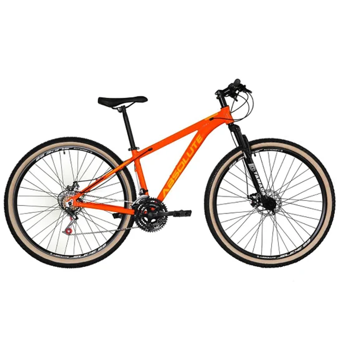 Bicicleta Aro 29 Absolute Nero 4 Alumínio 24v Cabos Internos Freios a Disco Suspensão  6