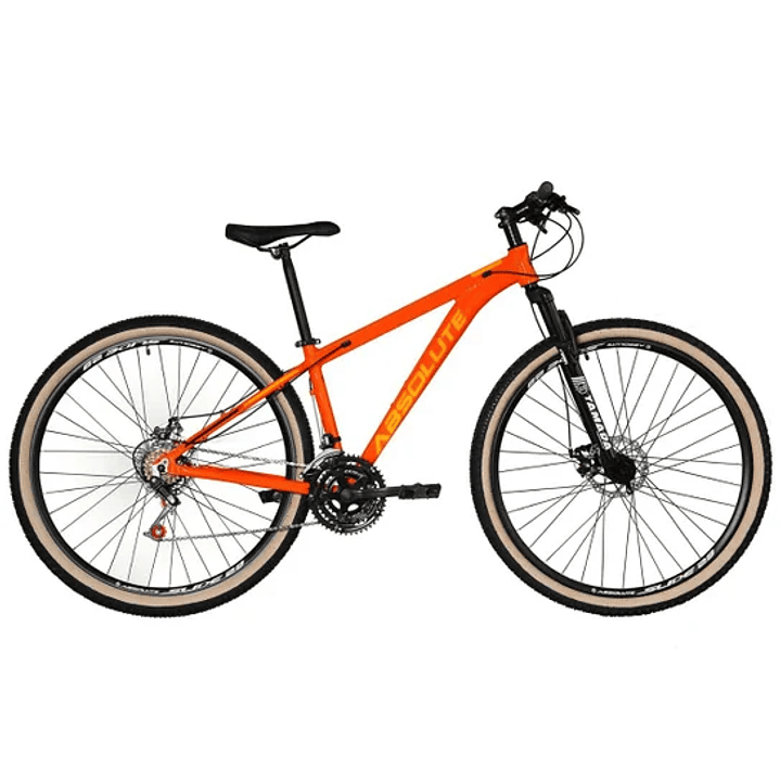 Bicicleta Aro 29 Absolute Nero 4 Alumínio 24v Cabos Internos Freios a Disco Suspensão  6