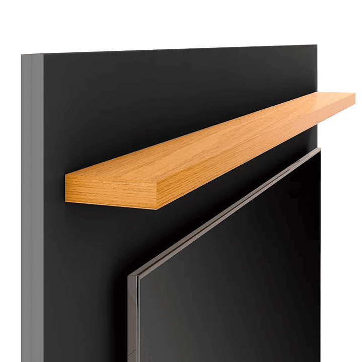 Rack Ripado 2 Portas com Painel para Tv 50 Polegadas Astúrias 136cm Off White 3