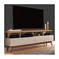Conjunto Rack Vivare Wood e Painel para TV até 60 Polegadas Vivare Off White Nature - Off White Nature - Thumbnail 8