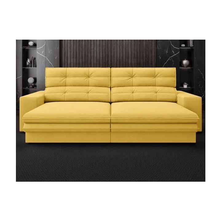 Sofá Pegasus 2,00M Assento Retrátil e Reclinável Velosuede  4