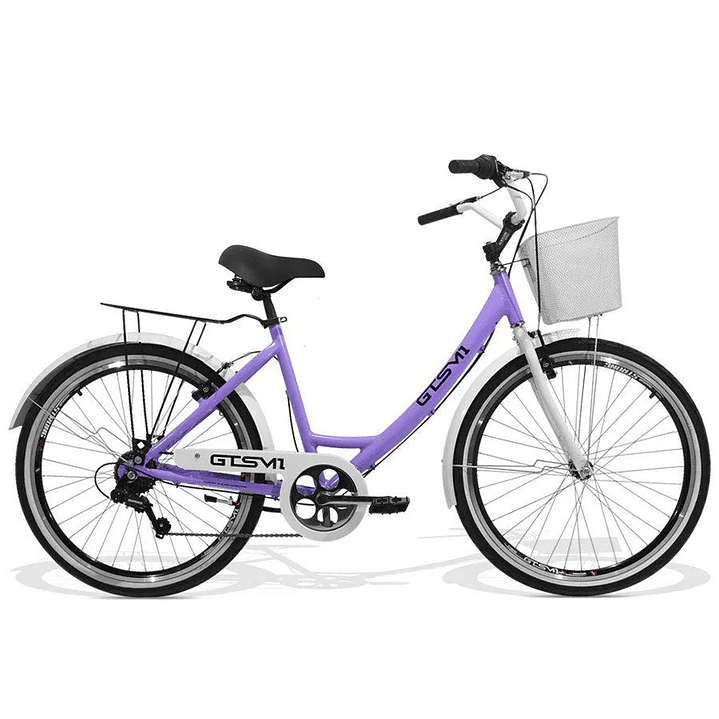 BICICLETA 26 FREIO V-BRAKE 7V TSI7 KS RETRÔ 3