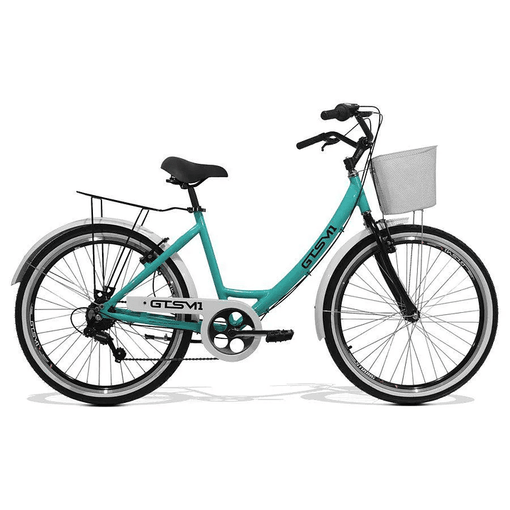 BICICLETA 26 FREIO V-BRAKE 7V TSI7 KS RETRÔ 5