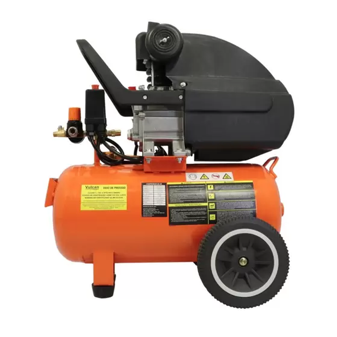 Compressor de Ar 24 Litros 2Hp 220v VC25-2 + Kit 2
