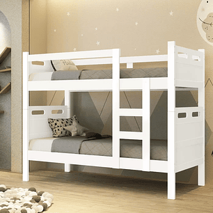 Beliche Jaspe Branca Reforçada Vira Duas Camas Solteiro