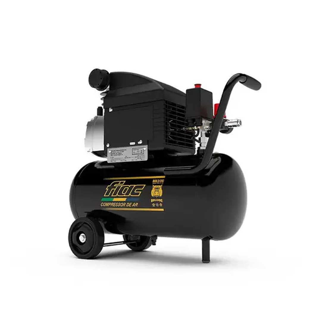 Compressor De Ar 24 Litros Kit Pintura 5 Peças Erb1 2