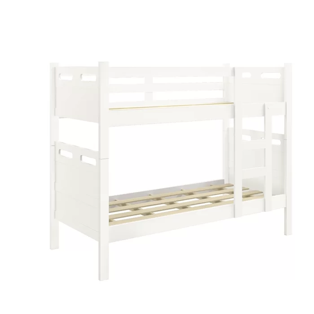 Beliche Jaspe Branca Reforçada Vira Duas Camas Solteiro 3