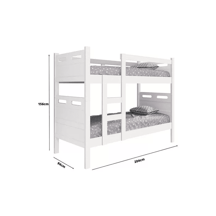 Beliche Jaspe Branca Reforçada Vira Duas Camas Solteiro 4