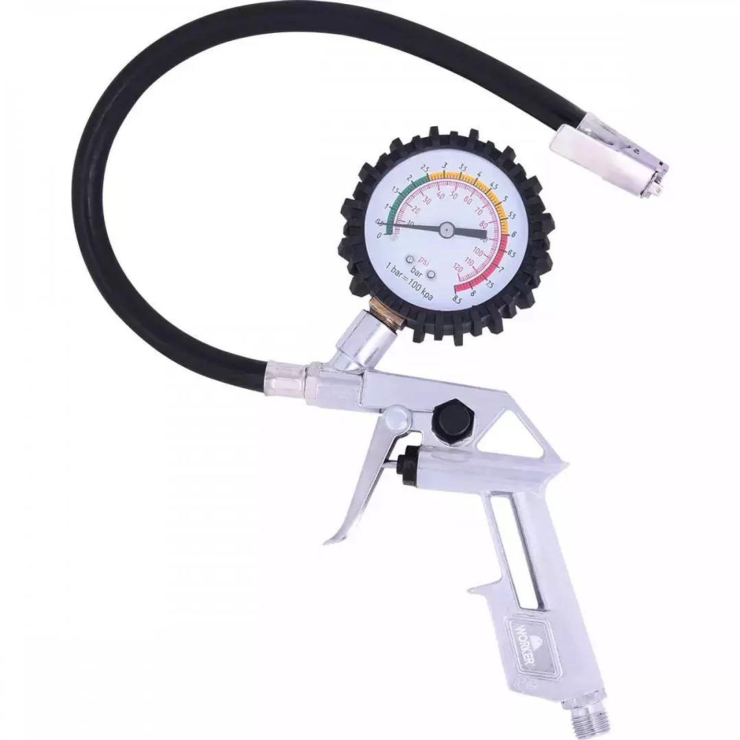 Compressor De Ar 24 Litros Kit Pintura 5 Peças Erb1 7