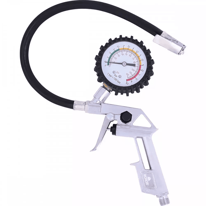 Compressor De Ar 24 Litros Kit Pintura 5 Peças Erb1 7