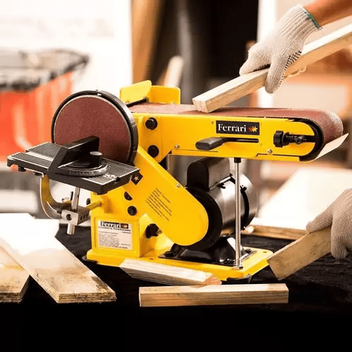 Lixadeira De Bancada Combinada Bivolt 370W LCM-46  3