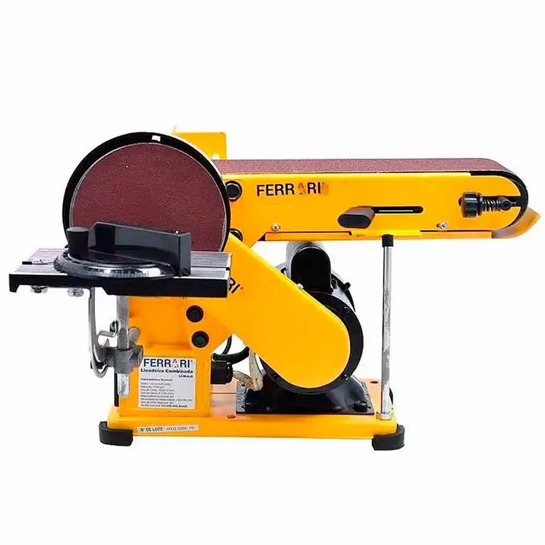 Lixadeira de Bancada Combinada 370W BIVOLT 1/2 CV LCM-46  5
