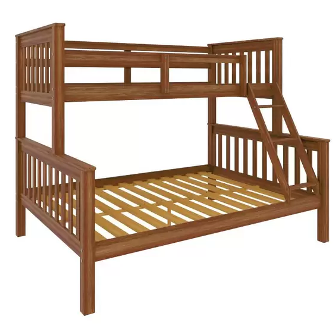 Beliche De Madeira com Cama Casal/Solteiro Totalità 3