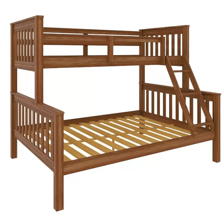 Beliche De Madeira com Cama Casal/Solteiro Totalità 3