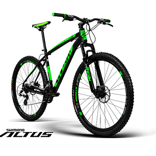 BICICLETA 29 GTS M1 FREIO A DISCO 24V SHIMANO ALTUS RIDE NEW