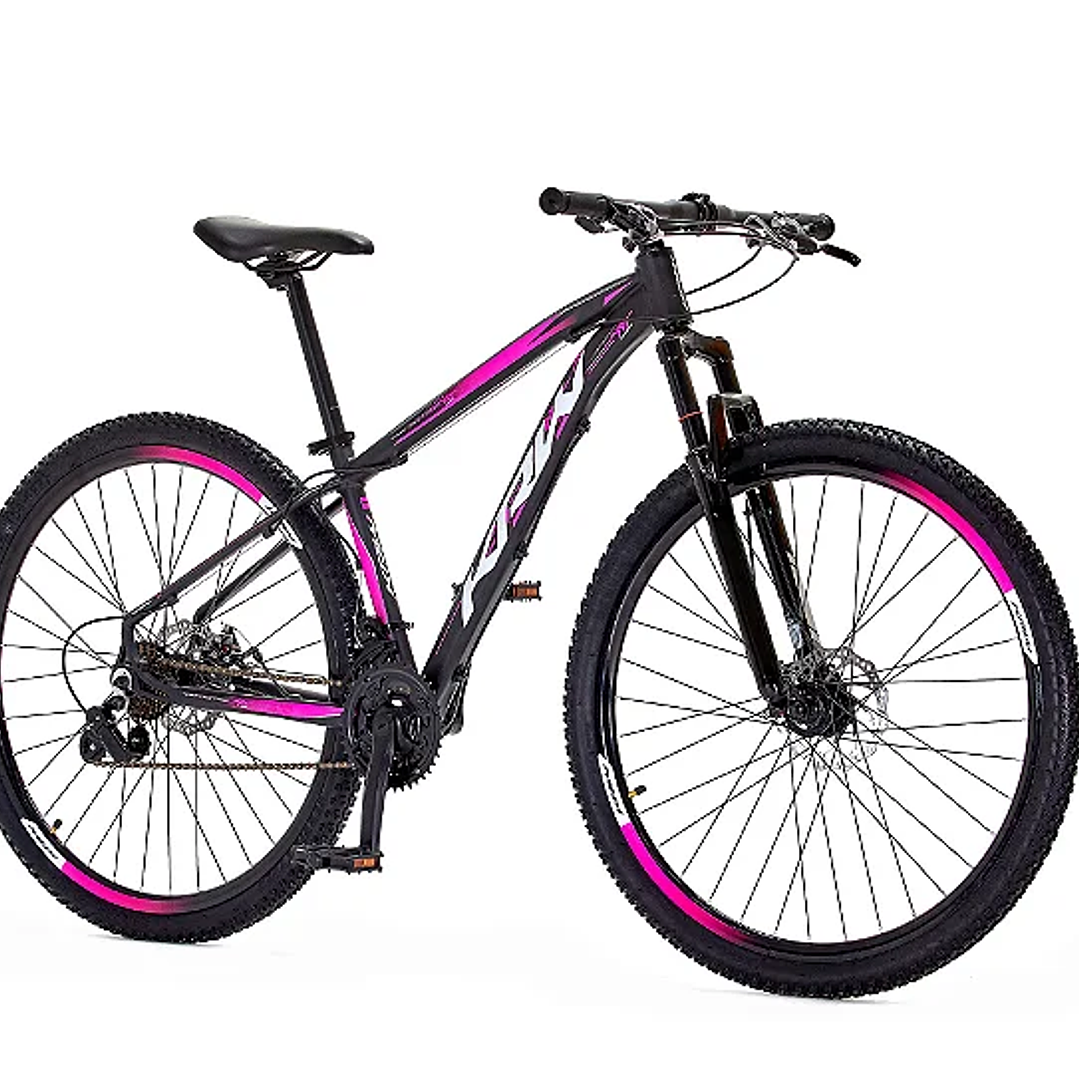 Bicicleta Aro 29 KRW Traction Alumínio Shimano TZ 24 Vel Freio a Disco SX3 1