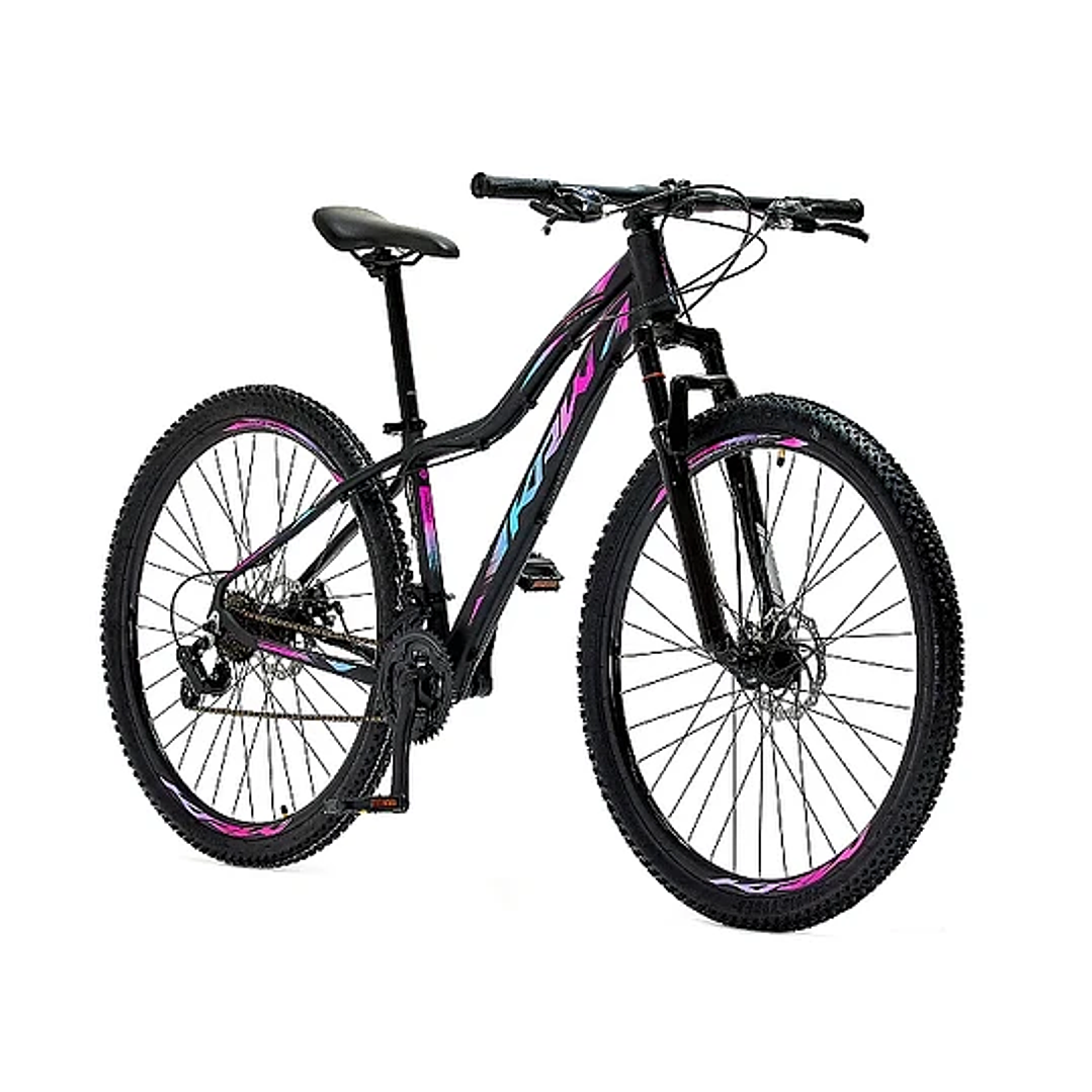 Bicicleta Aro 29 KRW Traction Alumínio Shimano TZ 24 Vel Freio a Disco SX3 7