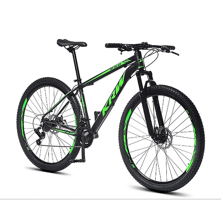 Bicicleta Aro 29 KRW Traction Alumínio Shimano TZ 24 Vel Freio a Disco SX3 8