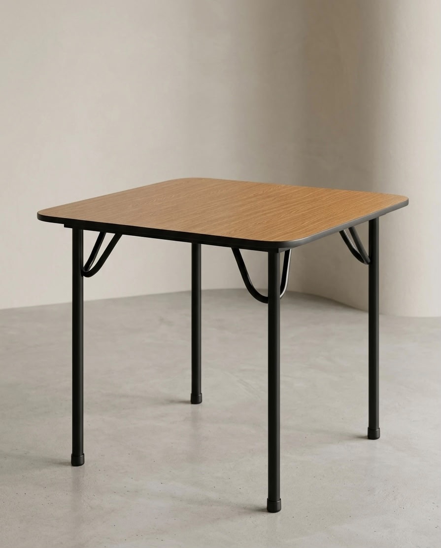 Mesa 60 x 60 / 70 x 70 cm. roble