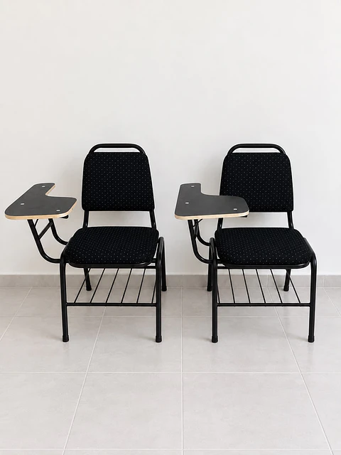 Silla universitaria | Tapizada