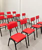 Silla apilable tapizada - Miniatura 2