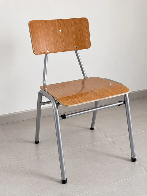 Silla escolar normada N° 1, 2, 3, 4 y 5