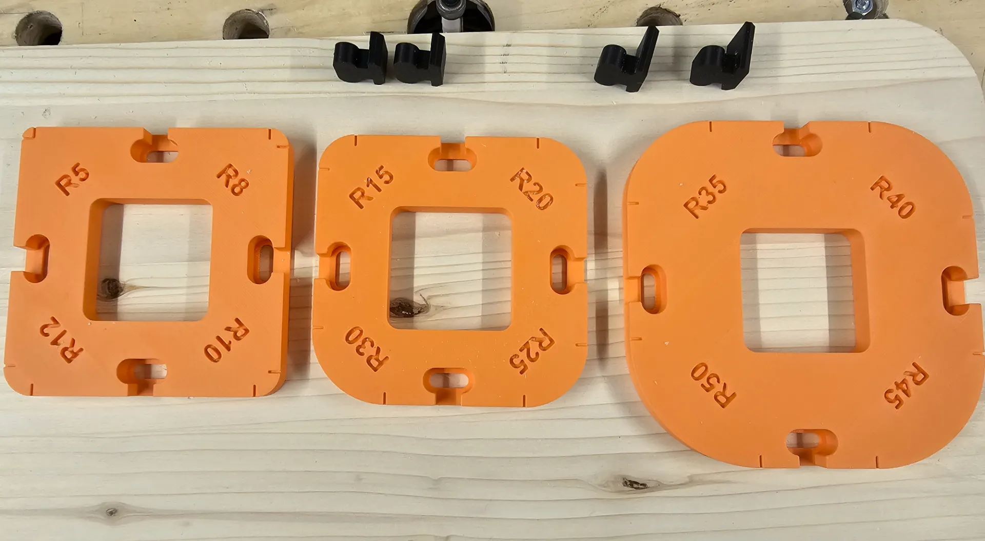 Plantillas de Radios para Madera 2