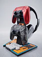 Soporte Gamer para 2 Mandos + Audífono – Estilo GTA VI - Miniatura 1