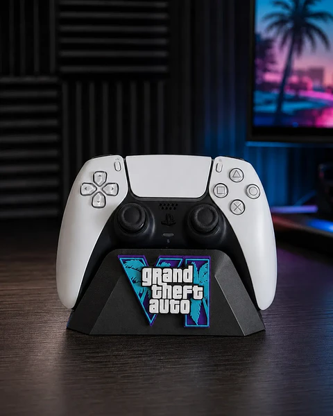 Soporte Gamer para Mando – Estilo GTA VI