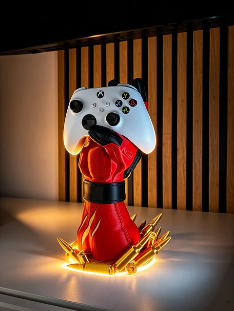 Soporte Gamer Deadpool Arm para Controladores PS y Xbox