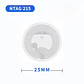 Sticker NFC NTAG 213 / NTAG 215 - Miniatura 3