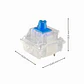 Switchs Mecánicos Azules Clicky  - Miniatura 1