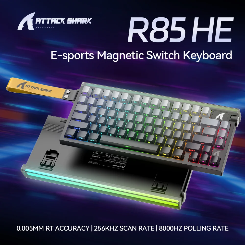 Teclado Attack Shark R85 HE 5