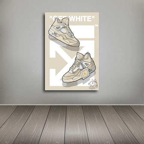 Cuadro R4 Off White 
