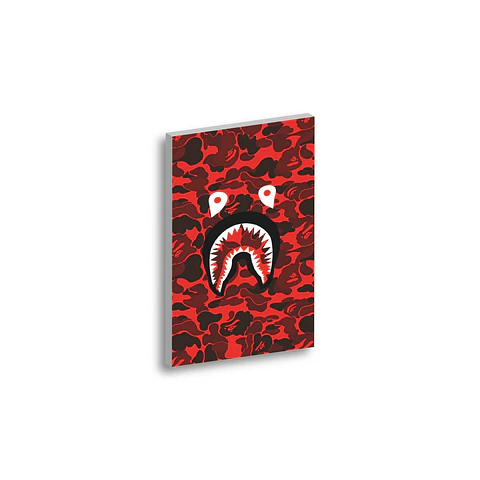Cuadro Sprayground camo Bape Red