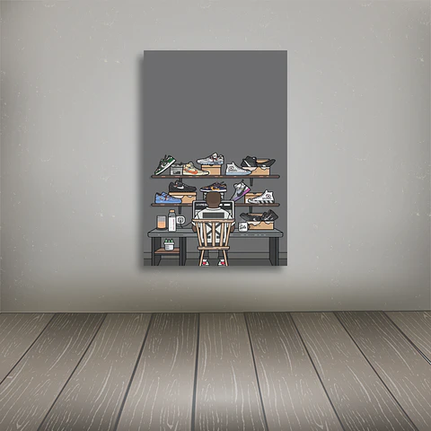 Cuadro Snkrs Room