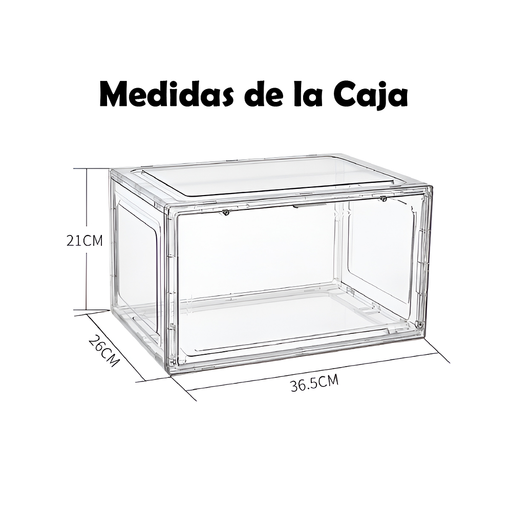 PREVENTA Clear Shoe Box - Fabrikickz