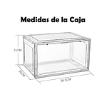 PREVENTA Clear Shoe Box - Fabrikickz