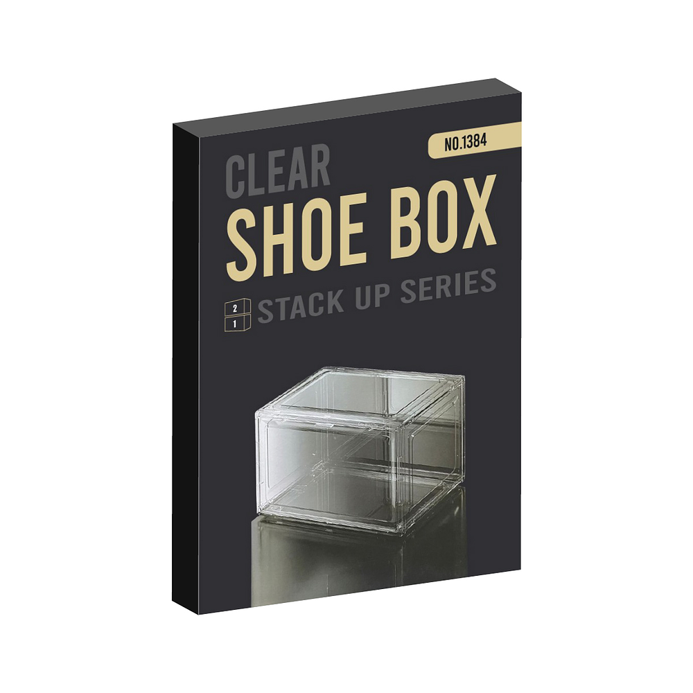 PREVENTA Clear Shoe Box - Fabrikickz