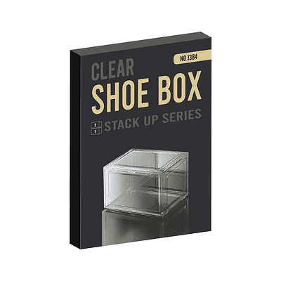 PREVENTA Clear Shoe Box - Fabrikickz