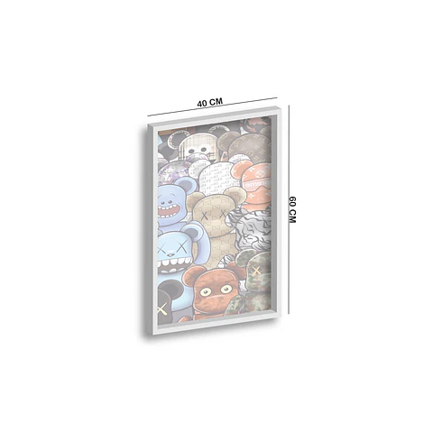 Cuadro Bearbrick