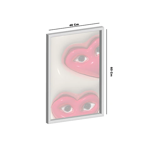 Cuadro Comme des Garçons realistic
