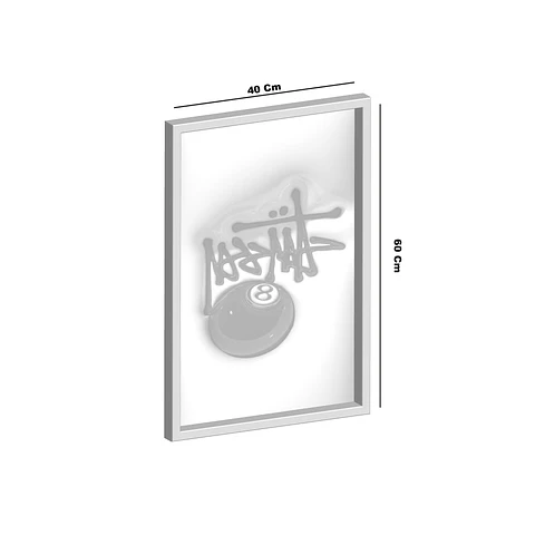 Cuadro Stussy Black and White Realistic