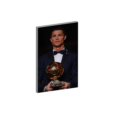 Cuadro CR7 Balón de oro 