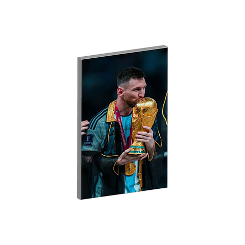 Cuadro MESSI Copa del Mundo 