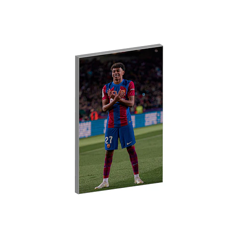 Cuadro Lamine yamal FC Celebración 