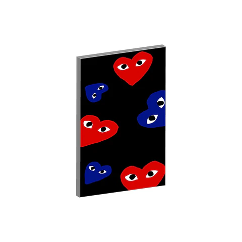 Cuadro Comme des Garçons Blue - Red