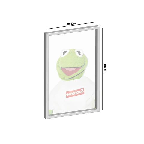 Cuadro Supreme rana kermit